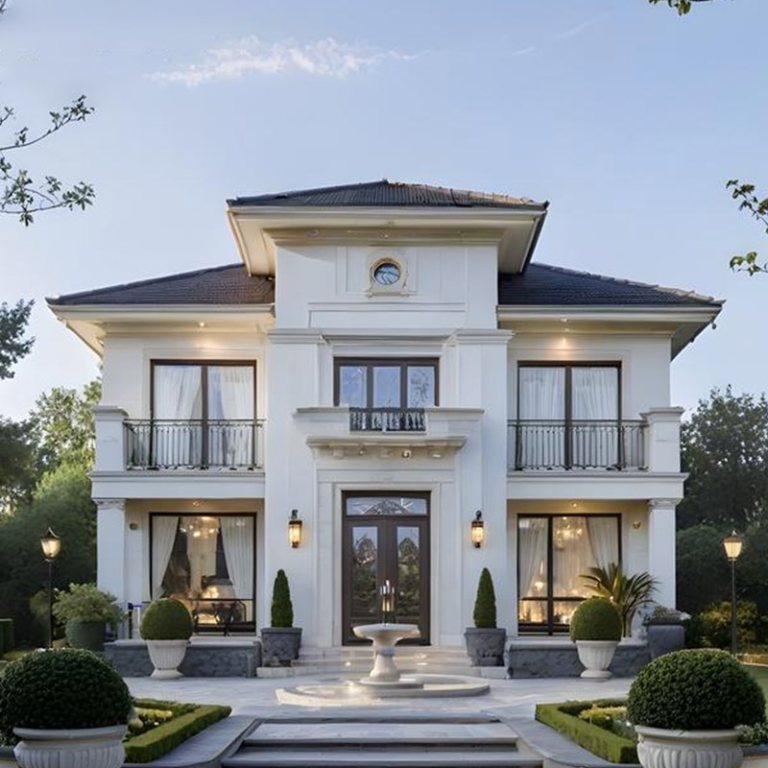 2 Storey Modular Home Luxury Prefab Light Gauge Steel Frame House with Australian Standard