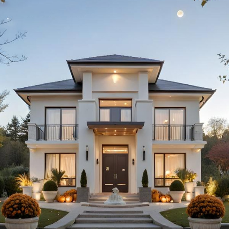 2 Storey Modular Home Luxury Prefab Light Gauge Steel Frame House with Australian Standard