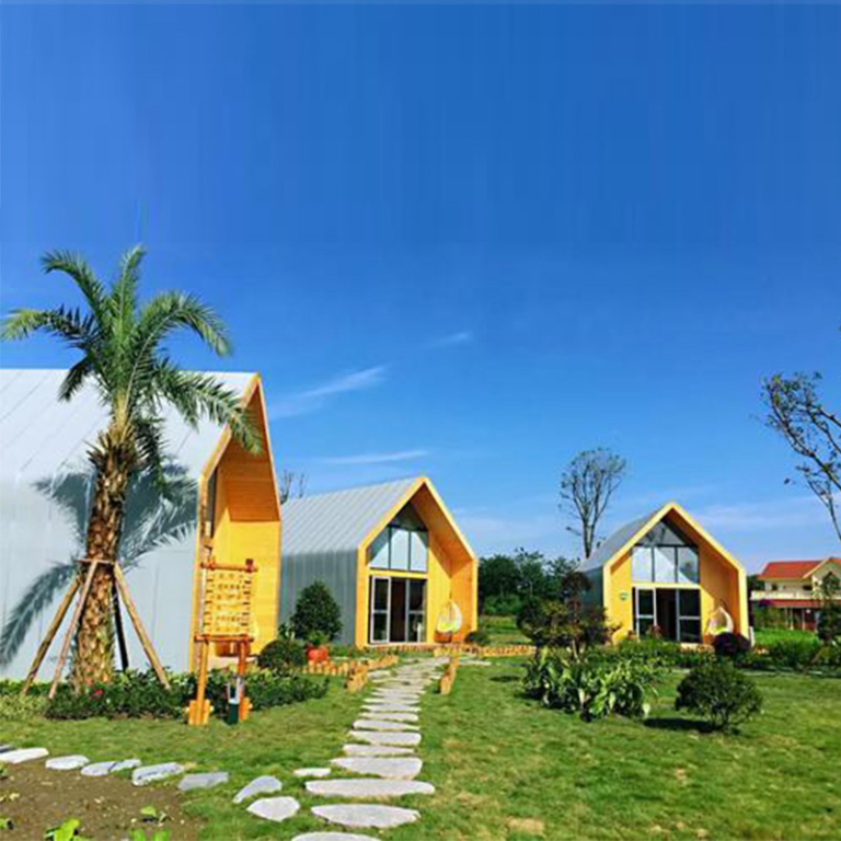 2-Storey Prefabricated Hotel Luxury Holiday House Light Gauge Steel Modular House