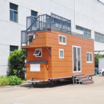 20 FT Prefabricated Houses Au Standard Modular Tiny House on Wheels with Trailer