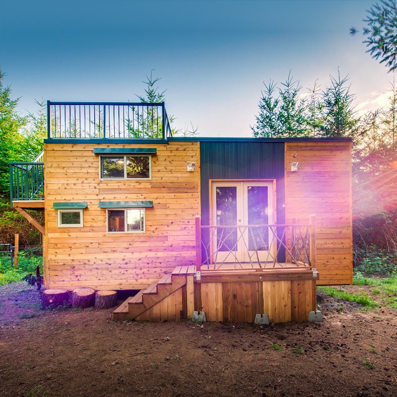 20 FT Prefabricated Houses Au Standard Modular Tiny House on Wheels with Trailer