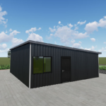 40FT Container House Prefab Folding House Granny Flat/Adu Pack Container House with High Quality