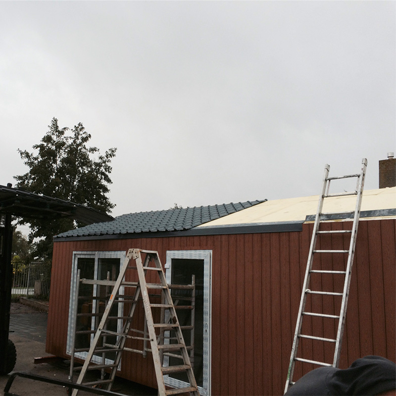 American Standard Light Steel Frame Custom Prefab Foldable House 114#