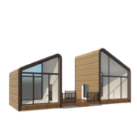 American Standard Light Steel Frame Prefab House Easy to Assemble Torino Cabin