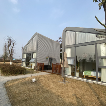 American Standard Light Steel Frame Prefab House Easy to Assemble Torino Cabin