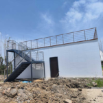 American Standard Light Steel Frame Prefabricated Luotong Camp Office Fast Construction