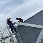 American Standard Light Steel Frame Prefabricated Luotong Camp Office Fast Construction