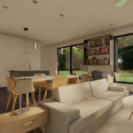 American Standard Light Steel Prefab Garden Studio Small House