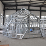 American Standard Prefabricated Building Villa with Light Steel Framing System