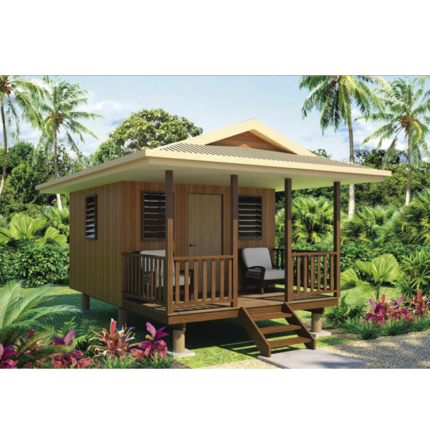 American Standard Prefabricated Houses Light Steel Frame House Designed Bungalow Anti-Terimite