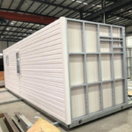 American Style Light Steel Prefabricated Building Foldable Prefab Folding Container House