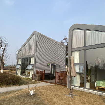 Anti-Seismic Light Gauge Steel System Prefab Holiday House Torino Cabin Au/Nzs