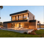 as/Ns Casa Prefabricada Modular Home with Fiber Cement Cladding