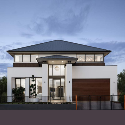 AS/NZS High Quality Light Steel Prefabricated House Luxury Villa 2 Floors