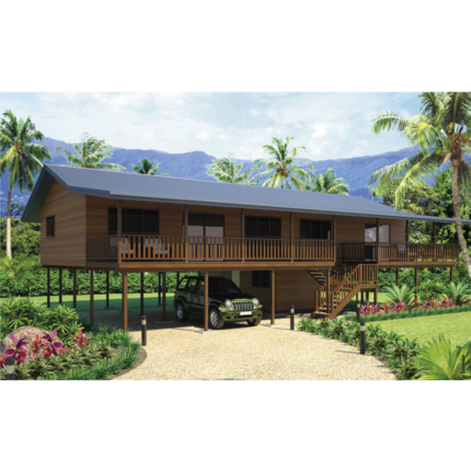 AS/NZS Light Gauge Steel Prefab Wooden Designed Bungalow Fast Construction Modular House