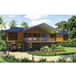 AS/NZS Light Steel Frame Prefabricated Wooden Design Bungalow Fast Construction Dp-B-5