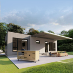 AS/NZS Light Steel Prefabricated Building Garden Studio Wooden Bungalows