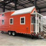 AS/NZS Modular Prefabricated House Light Steel Frame Tiny Homes on Wheels Florida