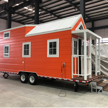 AS/NZS Modular Prefabricated House Light Steel Frame Tiny Homes on Wheels Florida