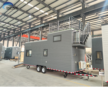 AS/NZS/USA Standard Tiny House on Trailer - Prefab Modular Tiny Home Trailer