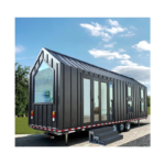 as Prefab Mini Home Tiny House on Wheels with Beautiful Decorations