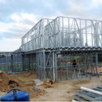 as/Us Light Steel Structure Frame House Two Storey Prefabricated Modular Home