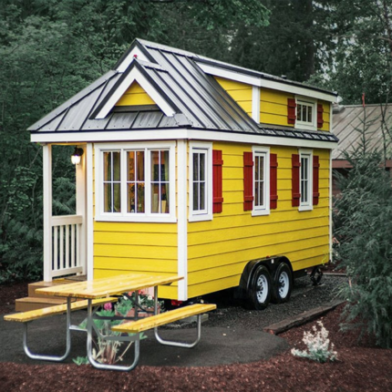 as/Us Modular Prefabricated House Trailer Caravan Tiny House on Wheels Munich Home