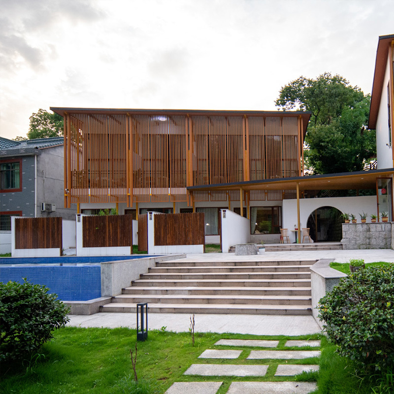 ASTM Light Steel Frame Modular Prefab House High Quality Low Cost Boutique Hotel