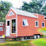 Au/CE Tiny House on Wheels New Design Traveling Caravans From China