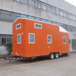 Au/CE/USA Standard Modular Prefabricated House Light Steel Frame Tiny Homes on Wheels