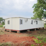 Au/Nzs/USA Standard Deepblue Cheaper Light Steel Frame Foldable Lotus Clinic House