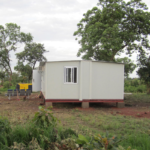Au/Nzs/USA Standard Deepblue Cheaper Light Steel Frame Foldable Lotus Clinic House
