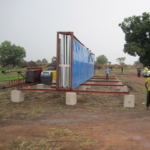 Au/Nzs/USA Standard Deepblue Cheaper Light Steel Frame Foldable Lotus Clinic House