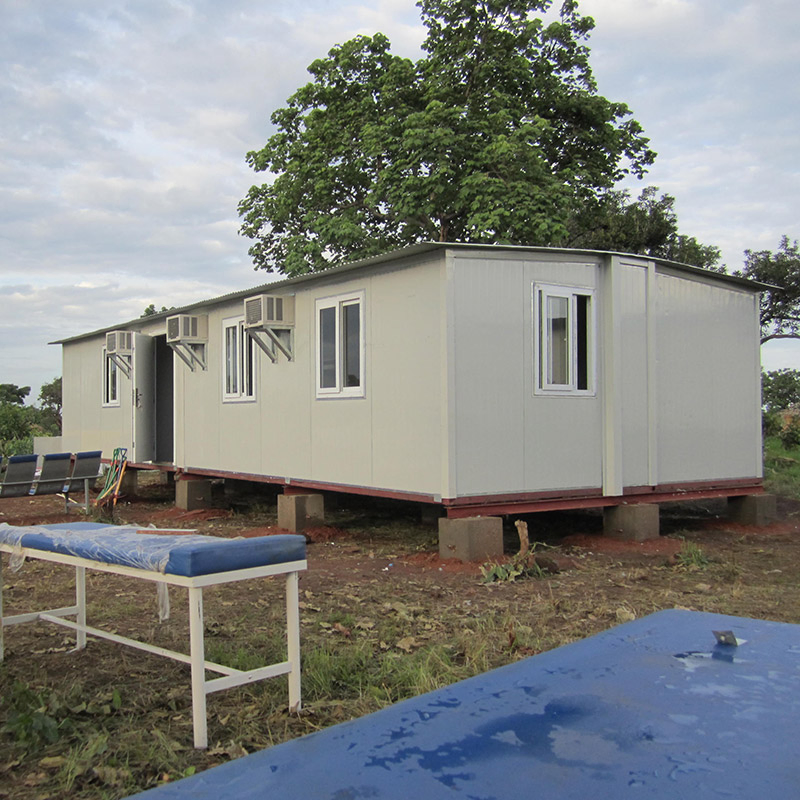Au/Nzs/USA Standard Deepblue Cheaper Light Steel Frame Foldable Lotus Clinic House Au/Nzs/USA Standard Deepblue Cheaper Light Steel Frame Foldable Lotus Clinic House