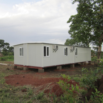 Au/Nzs/USA Standard Deepblue Cheaper Light Steel Frame Foldable Lotus House Granny Flats