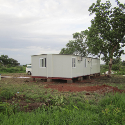 Au/Nzs/USA Standard Deepblue Cheaper Light Steel Frame Foldable Lotus House Granny Flats