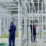 Au/Nzs/USA Standard Deepblue High Quality Light Steel Frame Building Retirement Center