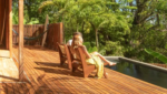 Au/Nzs/USA Standard Deepblue Light Steel Frame Prefabricated Wooden Bungalow Dp-B-12