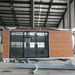 Au/Nzs/USA Standard Deepblue Prefab High Quality Light Steel Frame Foldable House for Rent