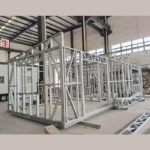 Au/Nzs/USA Standard Deepblue Prefab Light Steel Frame Foldable House 2130 for Rent