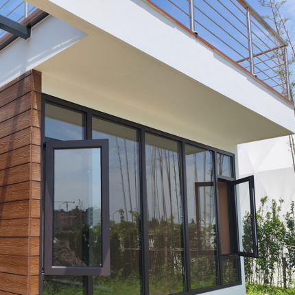 Au/Nzs/USA Standard Deepblue Prefab Light Steel Frame Prefabricated Hosue Wooden Bungalow Camp Office
