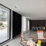 Au/Nzs/USA Standard Deepblue Prefabricated Houses Light Steel Frame Villa House