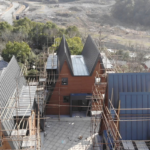 Au/Nzs/USA Standard Deepblue Smarthouse Light Steel Frame Prefabricated Building a House