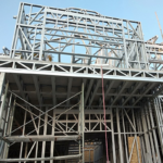 Au/Nzs/USA Standard High Quality Deepblue Prefab Light Steel Frame Transportable Houses