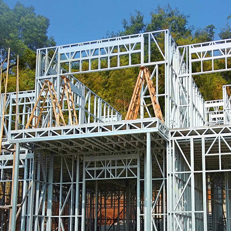 Au/Nzs/USA Standard High Quality Deepblue Prefab Light Steel Frame Transportable Houses Au/Nzs/USA Standard High Quality Deepblue Prefab Light Steel Frame Transportable Houses