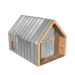Au/Nzs/USA Standard Light Steel Frame Deepblue Smarthouse Prefabricated Modern Cabin House Dolomiti