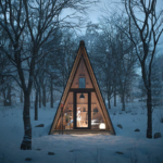Au/Nzs/USA Standard Light Steel Frame Deepblue Smarthouse Prefabricated Modern Cabin House Dolomiti