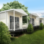 Au/Nzs/USA Standard Light Steel Frame Prefabricated Foldable House 2110