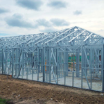 Au/Nzs/USA Standard Light Steel Frame Prefabricated House Wooden Bungalow Camping Cabin