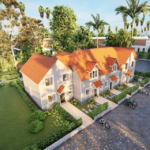 Au/Nzs/USA Standard Light Steel Frame Prefabricated Houses Ascot UK Townhouse Building